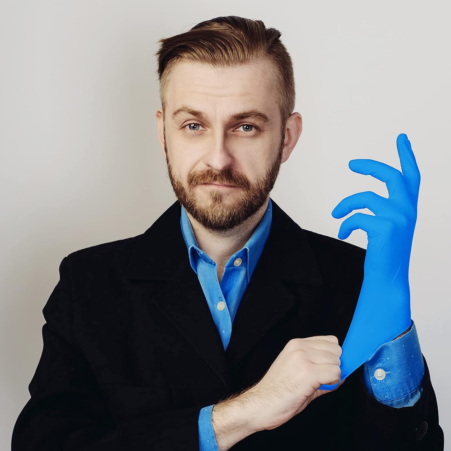 Nitrile Exam Gloves Disposable Gloves,Powder Free, Cleaning Service Gloves, Latex Free