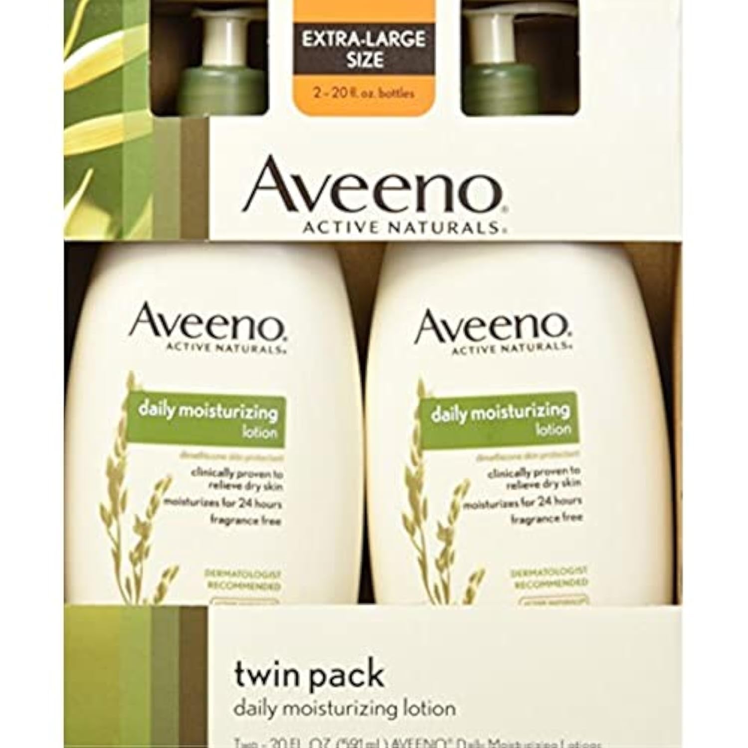 Daily Moisturizing Body Lotion for Dry Skin with Prebiotic Oat, Fragrance & Paraben Free, Non-Greasy, Non-Comedogenic, for Sensitive Skin & 72-Hour Moisturizer 18 Fl Oz