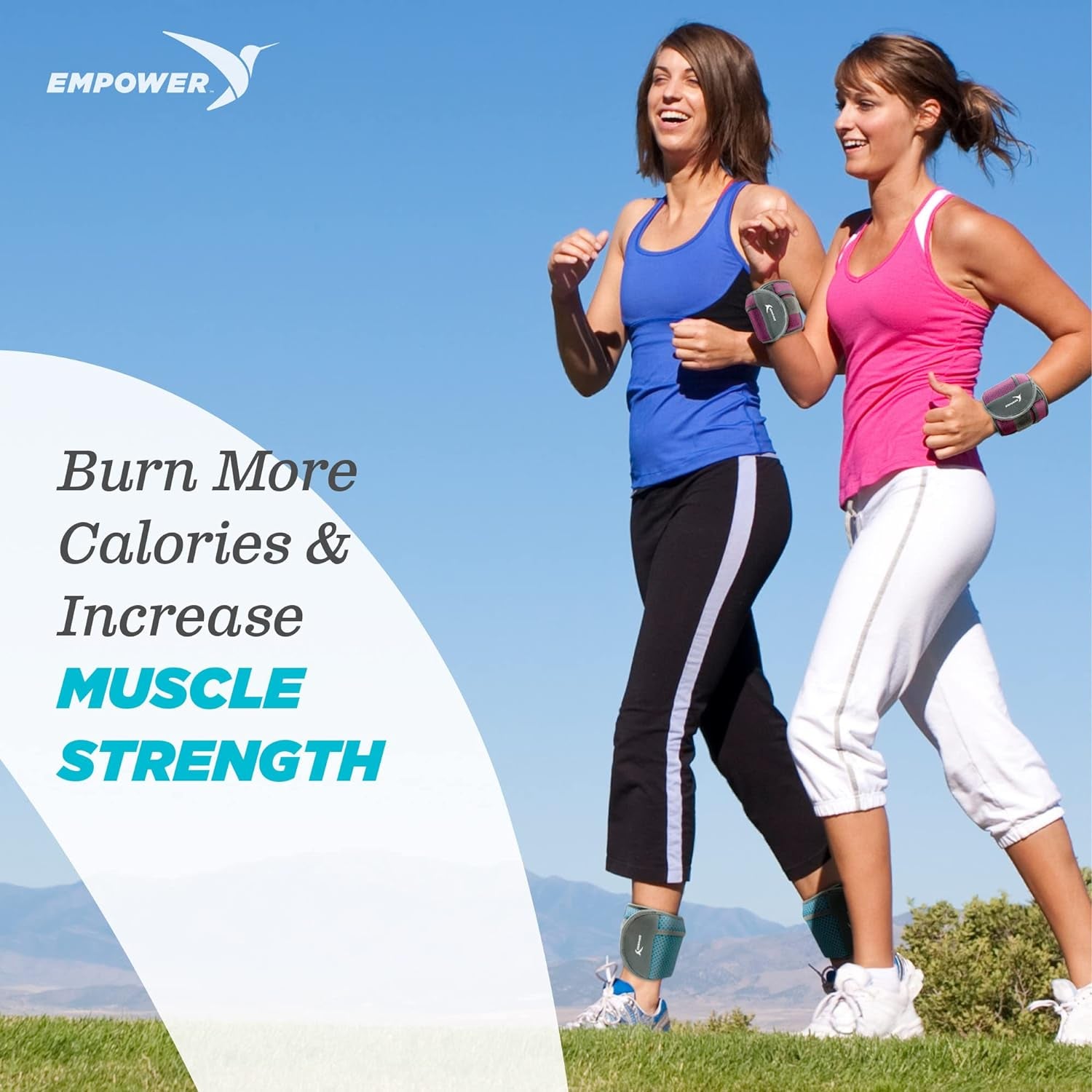 Adjustable Ankle & Wrist Weights for Women for Walking, Jogging, Toning, Resistance Training, Physical Therapy (2 Adjustable Versions Available: 3-4-5 Lbs or 4-6-8 Lbs)