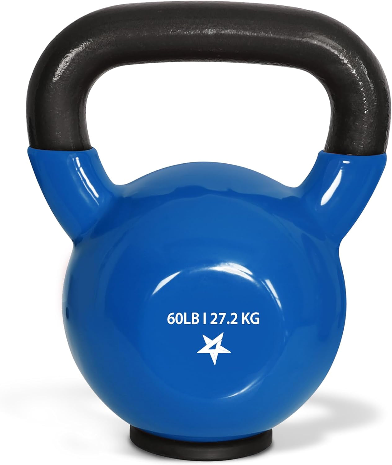 Kettlebells Rubber Base, Kettlebell Set for Women, Strength Training Kettlebells Weights (10-65 Lbs)