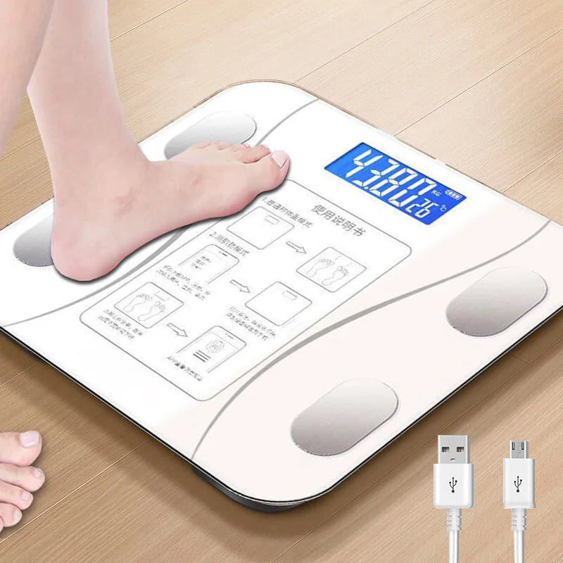 Electronic Scale Household Precise and Durable Charging Body Scale Girls Small Smart Scale Weighing Scale