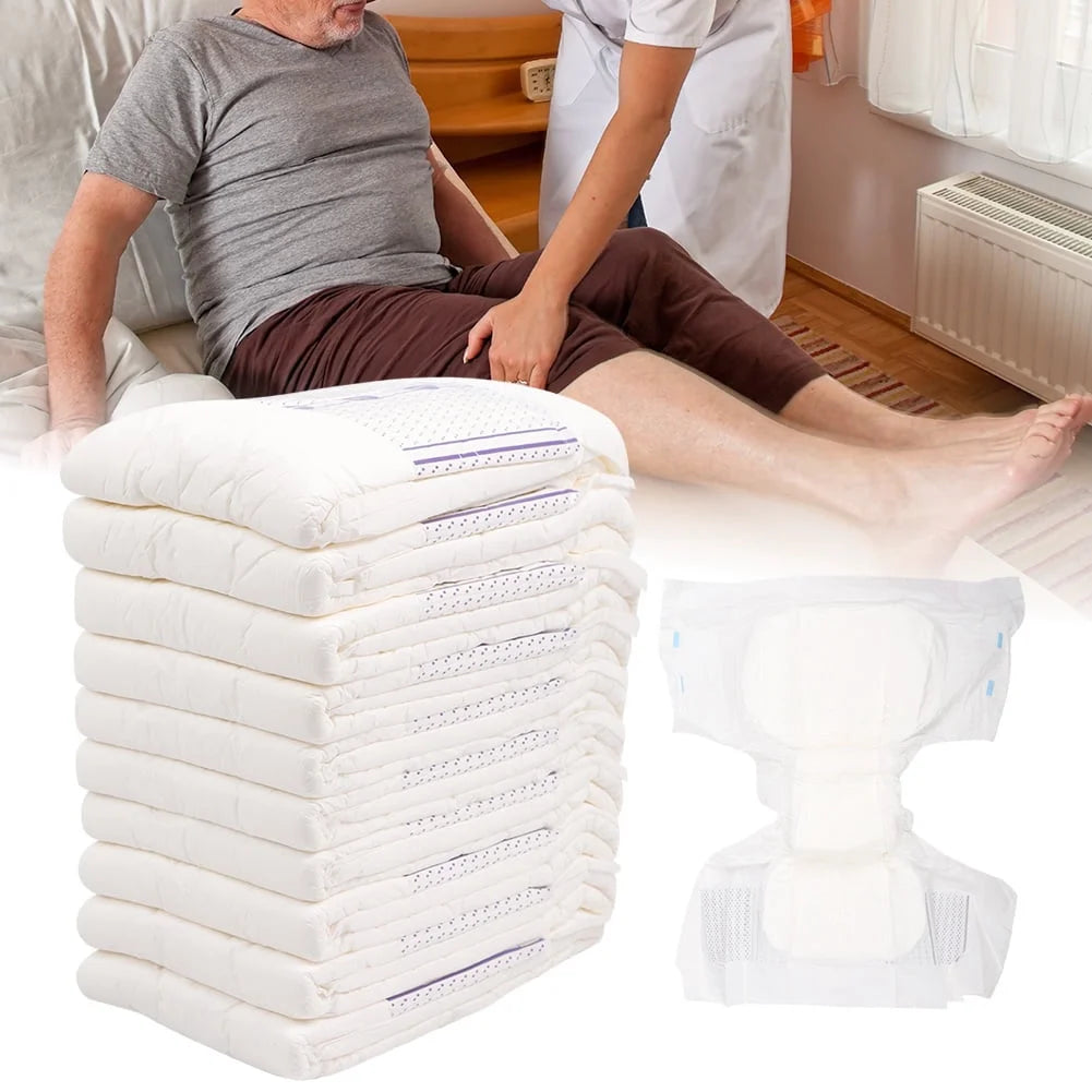 Adult Diapers, Incontinence Underwear, Urine Pad Disposable for Men and Women Adult