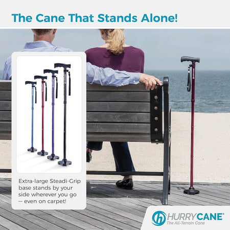 Freedom Edition Foldable Walking Cane with T Handle