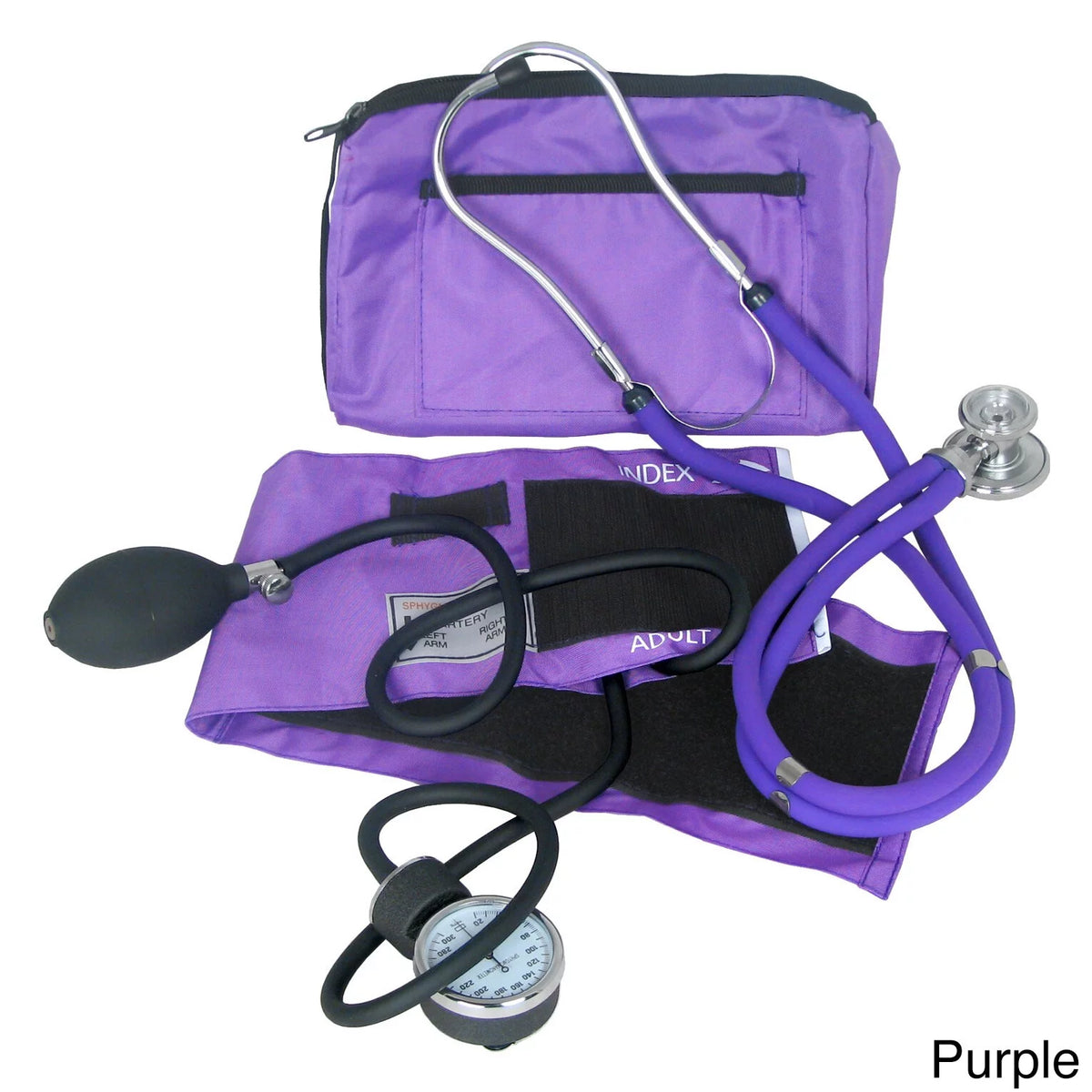 Blood Pressure and Sprague Stethoscope Kit (BLACK)