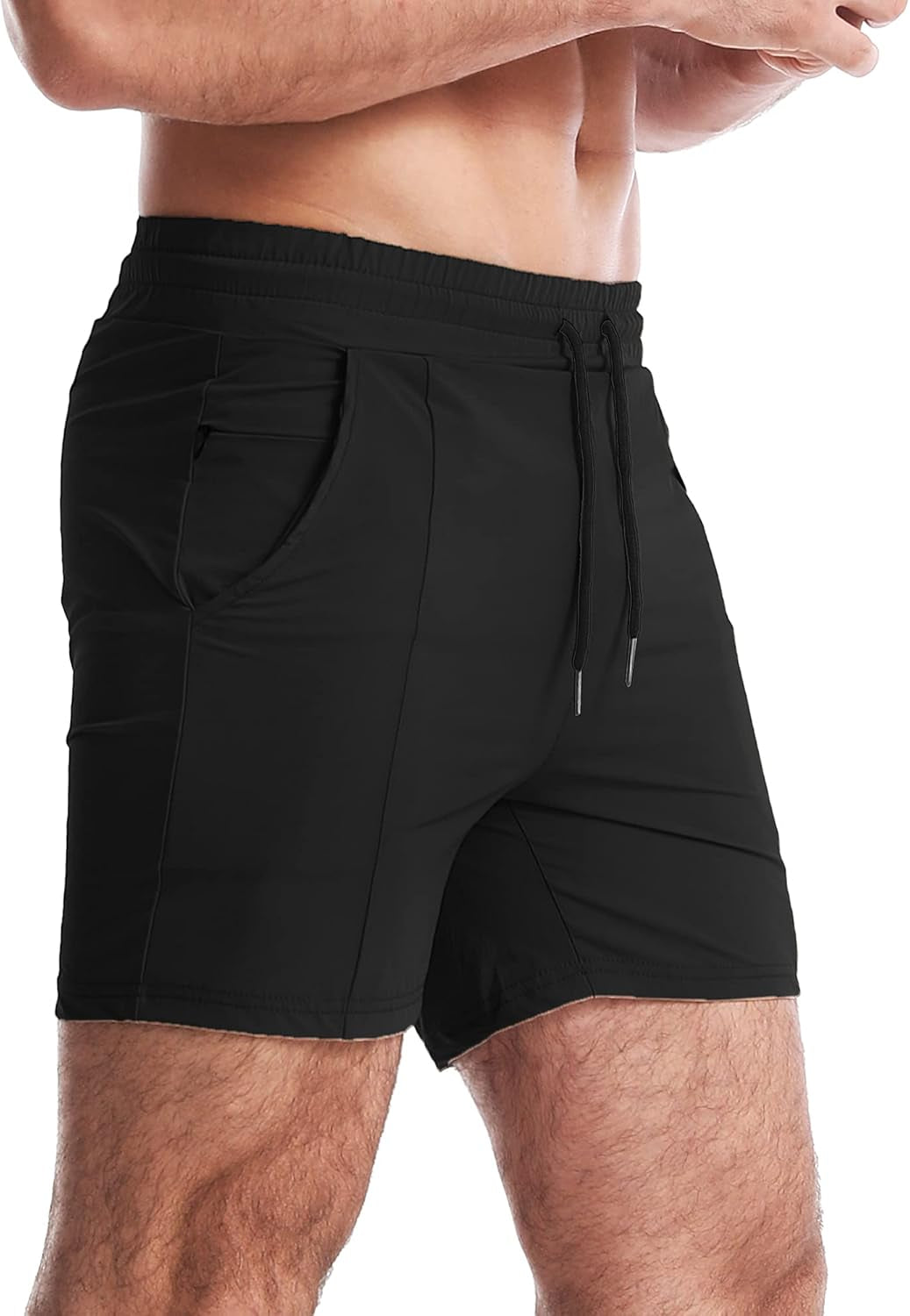 Men'S Athletic Gym Shorts Workout Short Shorts Running Shorts Bodybuilding Short