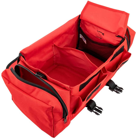 First Aid Bag - Medical Supplies Trauma First Responder Bag - Red