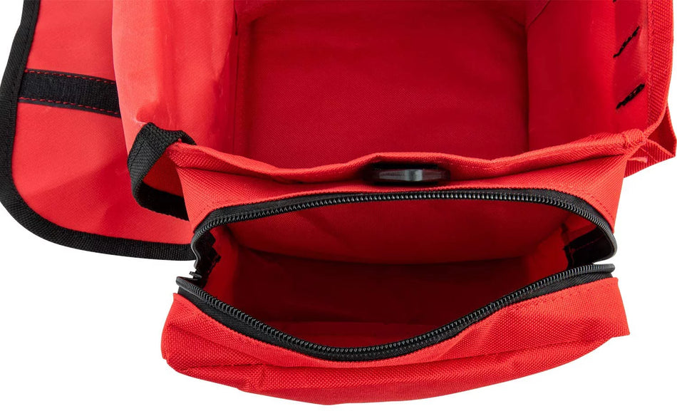 First Aid Bag - Medical Supplies Trauma First Responder Bag - Red