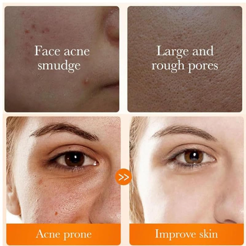 2 Pcs Turmeric Face Wash with Brush, Glow Wash Turmeric Foaming Facial Cleanser Gentle Scrub Deep Exfoliating for Women and Man.
