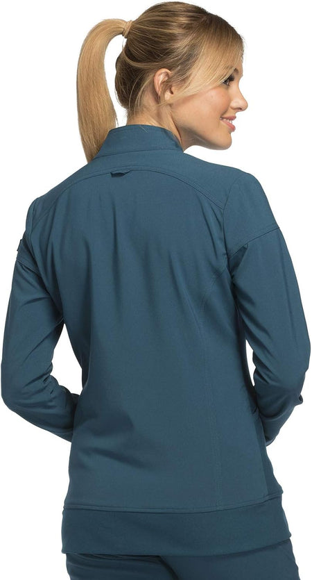 Iflex by  Uniforms Zip Front Scrub Jackets for Women CK303