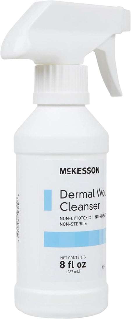 Dermal Wound Cleanser, Non-Sterile, Non-Cytotoxic, Rinse-Free Formula, 8 Fl Oz, 1 Count