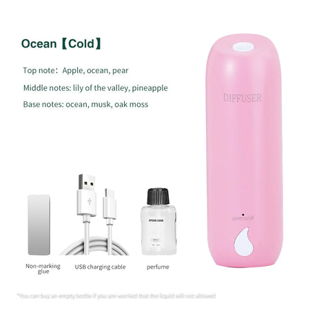 100M³ Essential Oil Diffuser 45ML 3 Modes Aroma Diffuser Wall Mounted Room Fragrance Home Toilet Hotel Air Purifiers Humidifier