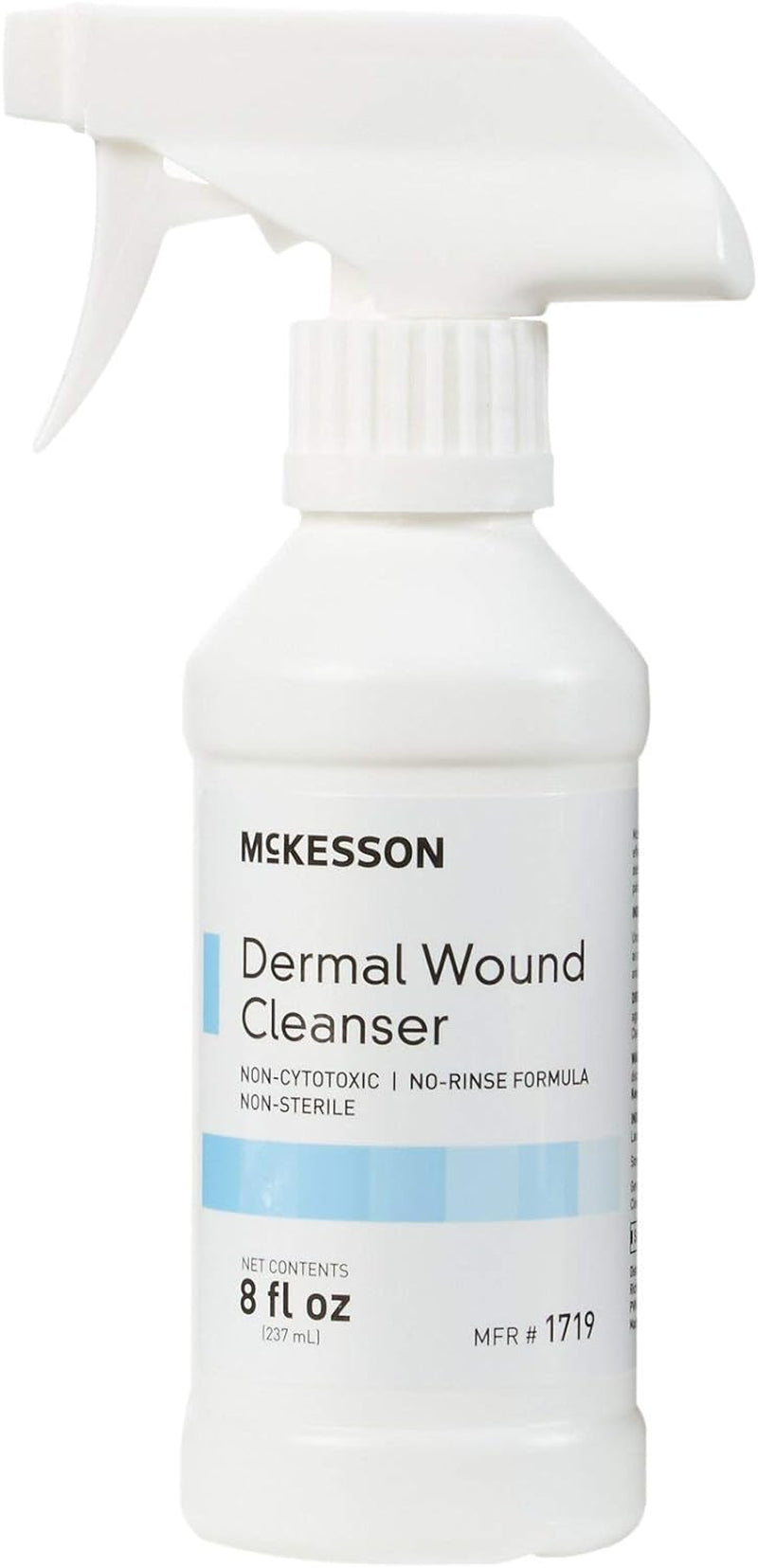 Dermal Wound Cleanser, Non-Sterile, Non-Cytotoxic, Rinse-Free Formula, 8 Fl Oz, 1 Count