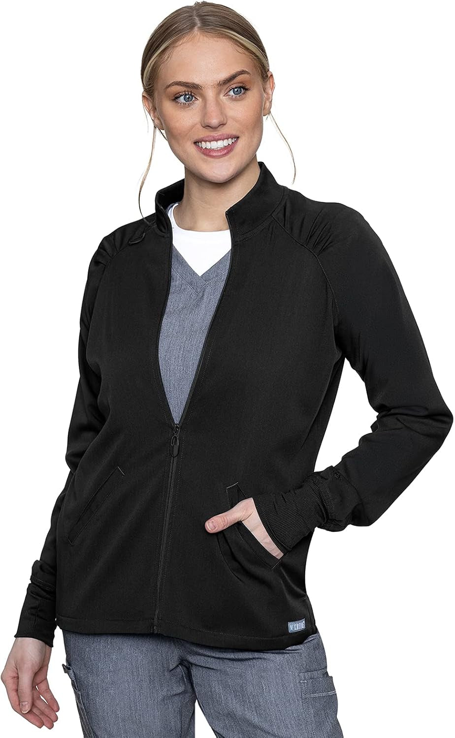 Touch Women'S Raglan Zip Front Warm up Jacket