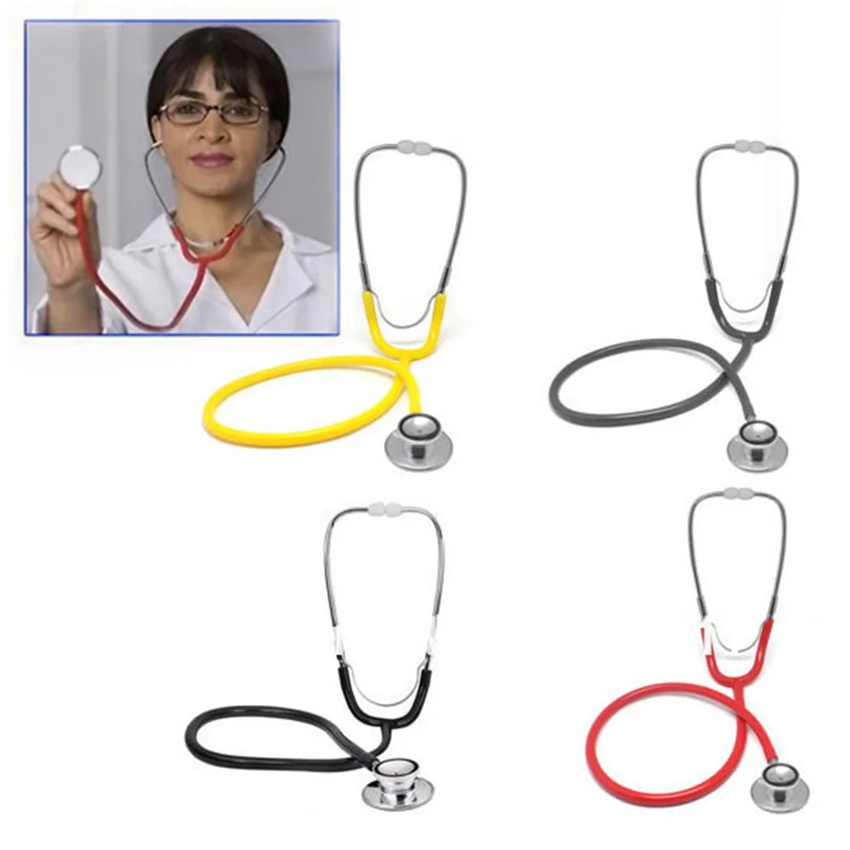 Portable Dual Head Doctors EMT Clinical Stethoscope Medical Auscultation Device