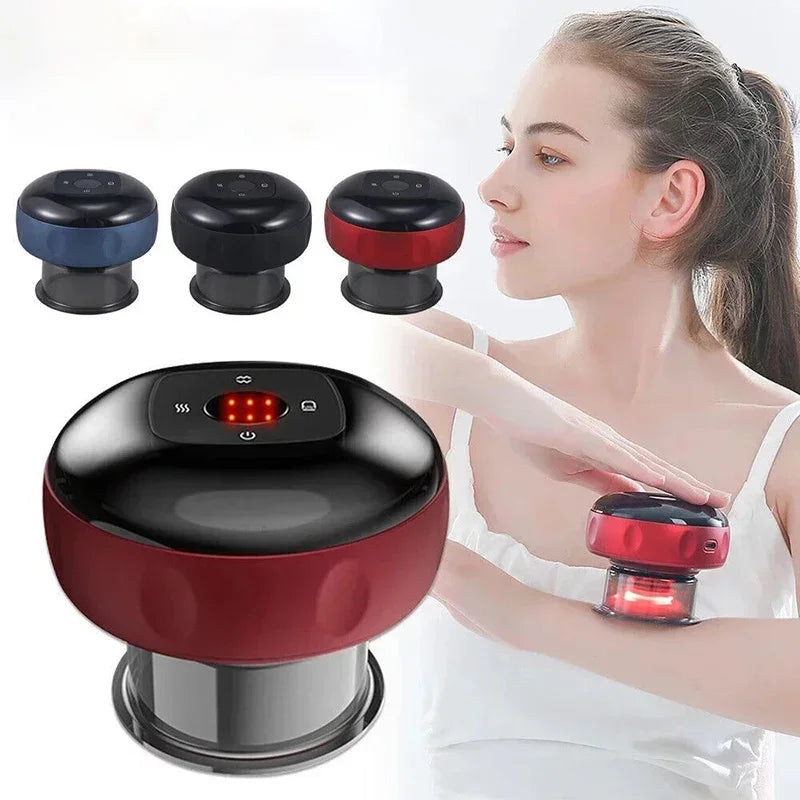 Smart Cupping & Body Scraping Massager for Back, Neck & Arms