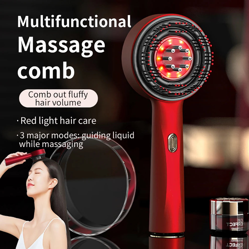 3 Modes Electric Multifunctional Infrared Therapy Comb.