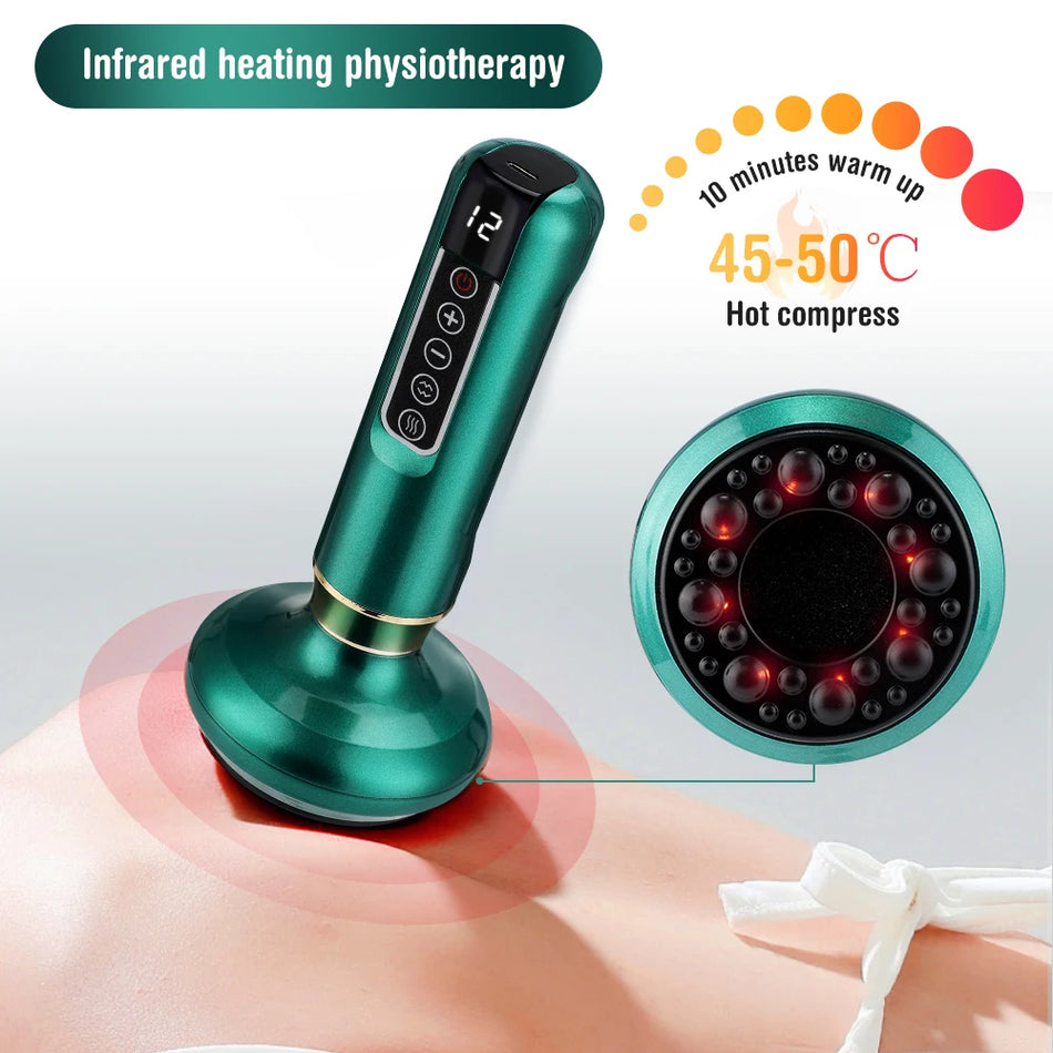 12 Levels Electric Cupping Massager