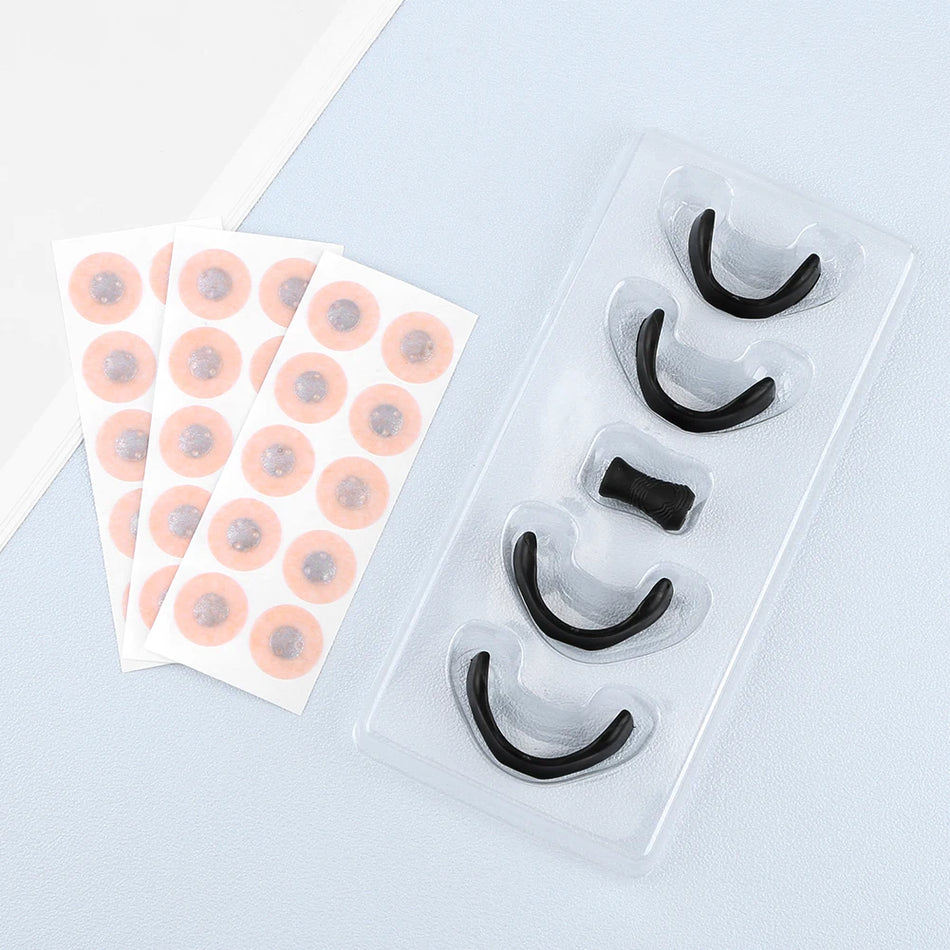 15 Pairs Nasal Breathing Dilators and Magnetic Nasal Strips