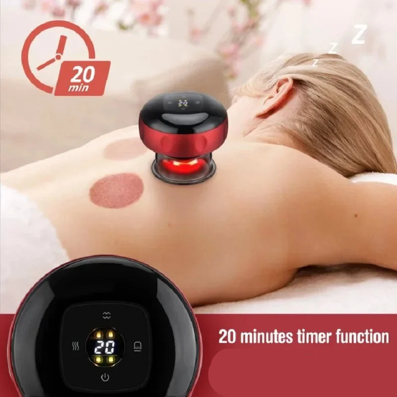 Smart Cupping & Body Scraping Massager for Back, Neck & Arms