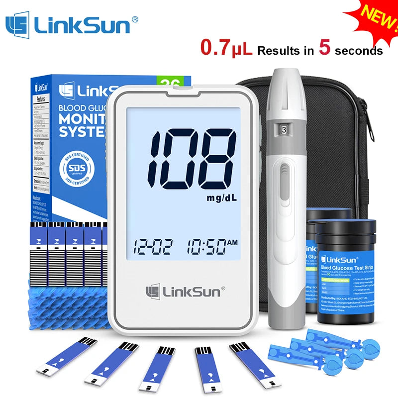 G-425-2 Linksun Blood Glucose Complete Testing Kit