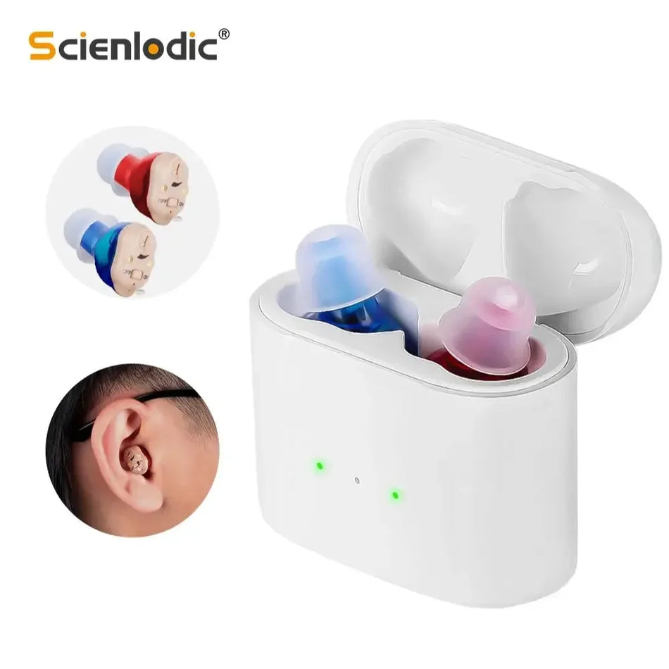 Rechargeable Hearing Aids Wireless Sound Amplifier