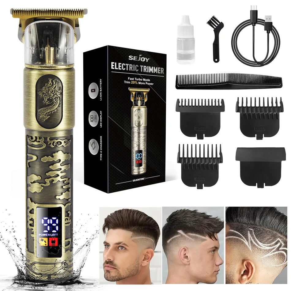 Sejoy Hair Clippers for Men Cordless Electric Trimmers Rechargeable