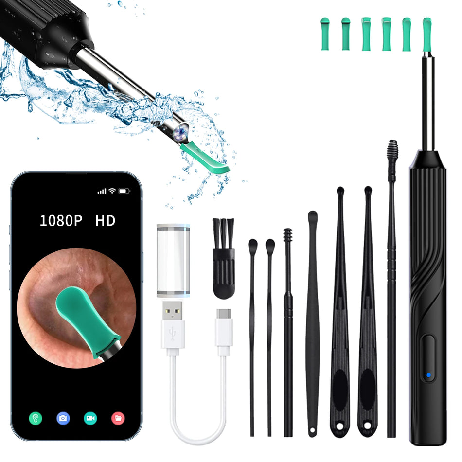 USB-C Charging Earpick Health Care Tool for iPhone & Android