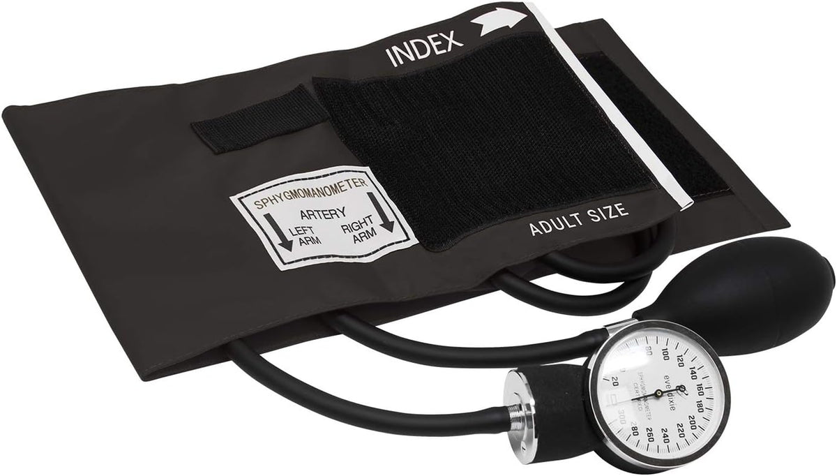 Blood Pressure and Sprague Stethoscope Kit - Black