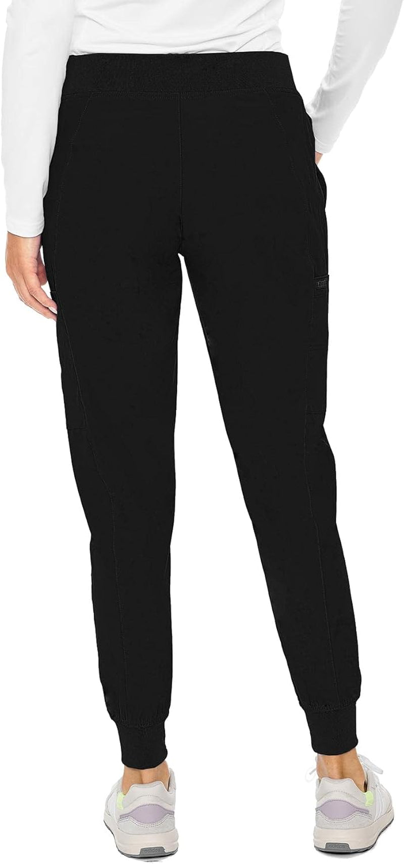 Scrub Jogger Pants for Women, Seamed Bottoms with 4 Spacious Pockets MC8721