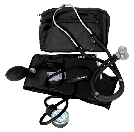 Blood Pressure and Sprague Stethoscope Kit (BLACK)