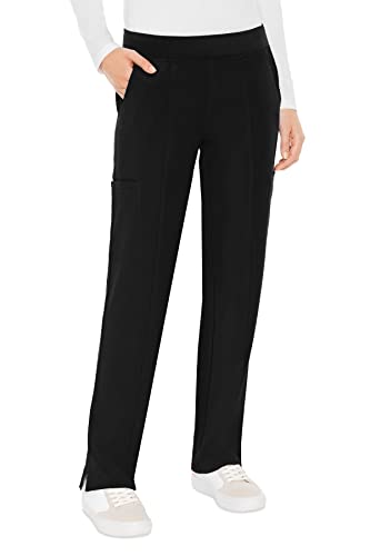 Med Couture Women's 'Energy Collection' Yoga 2 Cargo Pocket Pant, Black, X-Small Tall