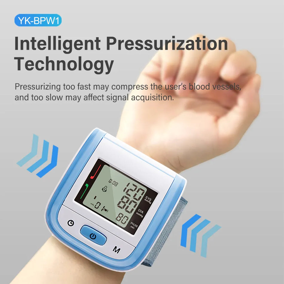 Automatic Wrist Digital Blood Pressure Monitor