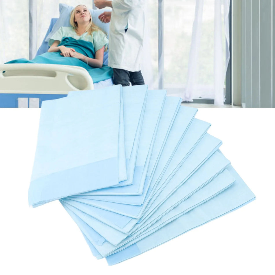 10 Pcs Heavy Absorbency Disposable Bed Pads - Soft and Gentle Underpads for Adults