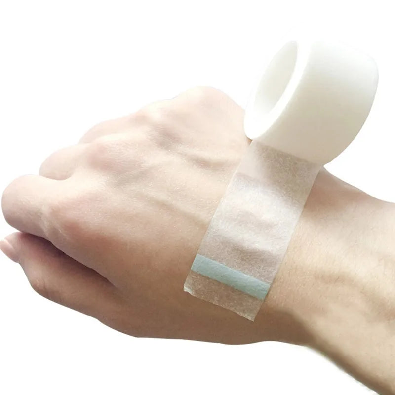 Transparent Medical Tape Breathable Tape Wound Injury Care 1.25cm   2.5cm  5cm Widths Available Quality Brand