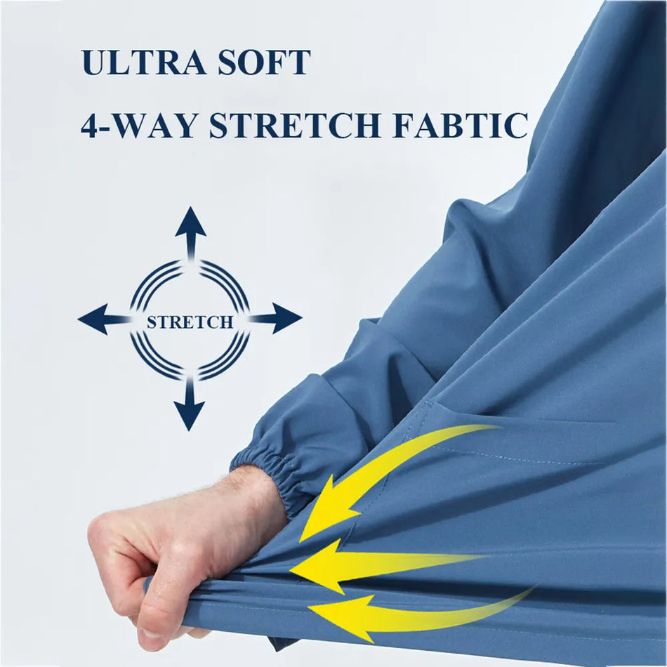 Quick-Dry Sport Medical Scrub Set Stretchy and Comfortable Uniform